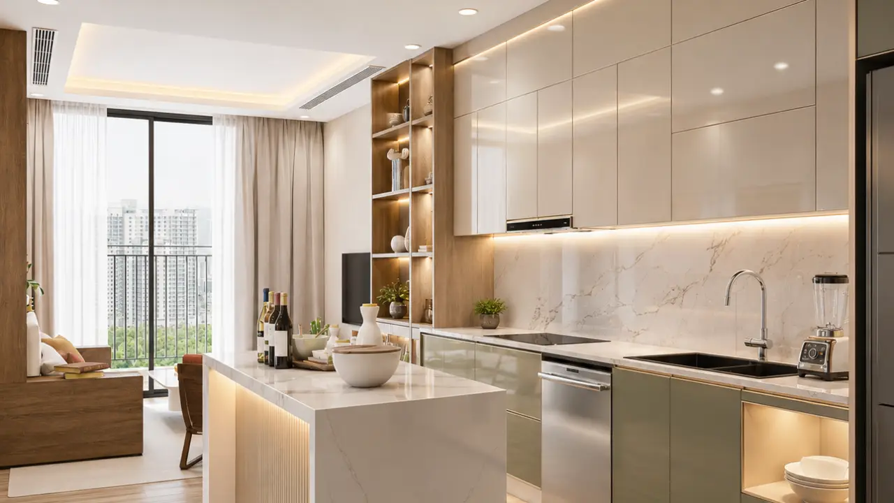 Tìm Hiểu Ưu, Nhược Điểm Của Tủ Bếp Nhôm Hợp Kim